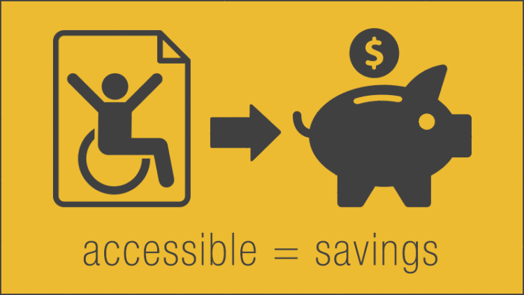 accessible = savings